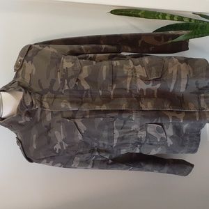 LANE BRYANT‎ Women's Camo Outdoor Utility Jacket Plus Size 16 NEW